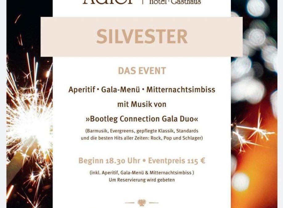 Silvester 2022: Gala im Hotel Adler in Glottertal