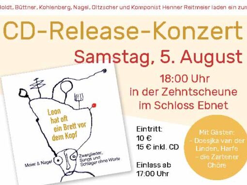 CD-Release-Konzert Meier & Nagel