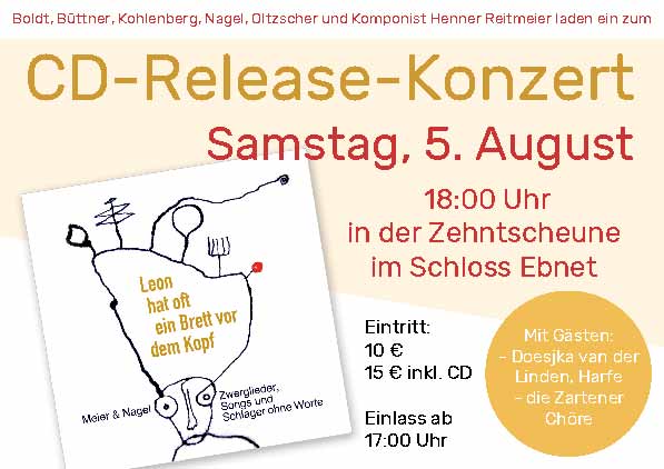 CD-Release-Konzert Meier & Nagel