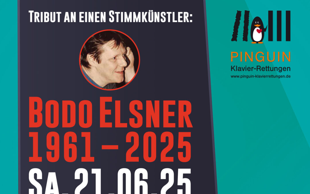21. Juni 25: Kulturscheune Schloss Ebnet – Tribut an den Stimmkünstler Bodo Elsner