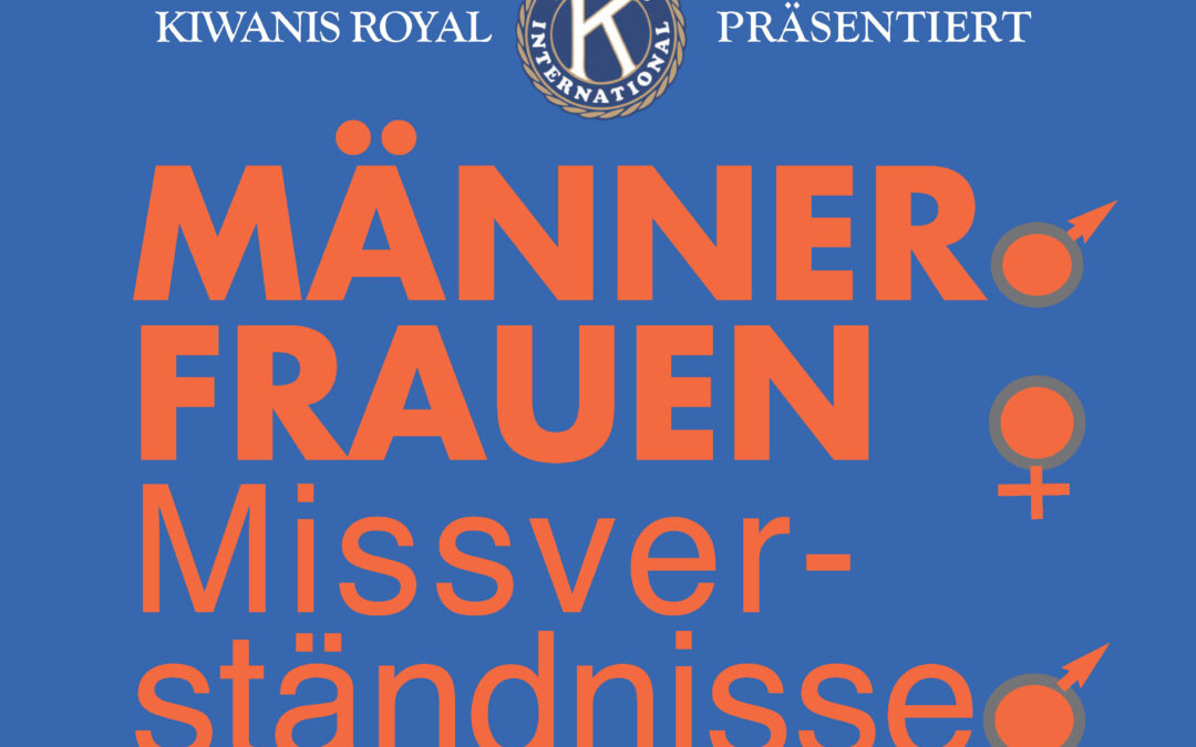 9. August 2025: „Männer, Frauen, Missverständnisse“ Lesung mit Musik – Benefiz!